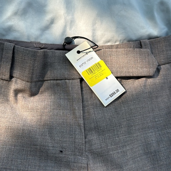 Leon Max Limited Edition Heather Brown Wool-Blend Blazer - Size 10 & Pants Sz 8 - Picture 8 of 11